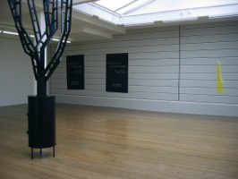 Image: Militant Bourgeois, an Existentialist Retreat, Installation view, Stedelijk Museum Bureau Amsterdam, 2006