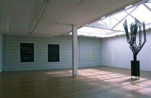 Image: Militant Bourgeois, an Existentialist Retreat, Installation view, Stedelijk Bureau Amsterdam, 2006